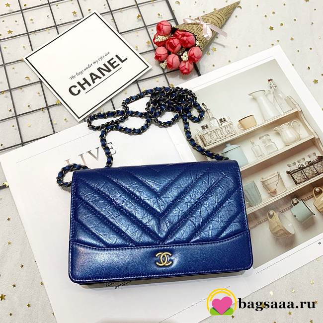 Chanel Calfskin Gabrielle Woc bag - 1
