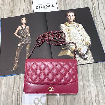 Chanel Calfskin Gabrielle Woc bag 04