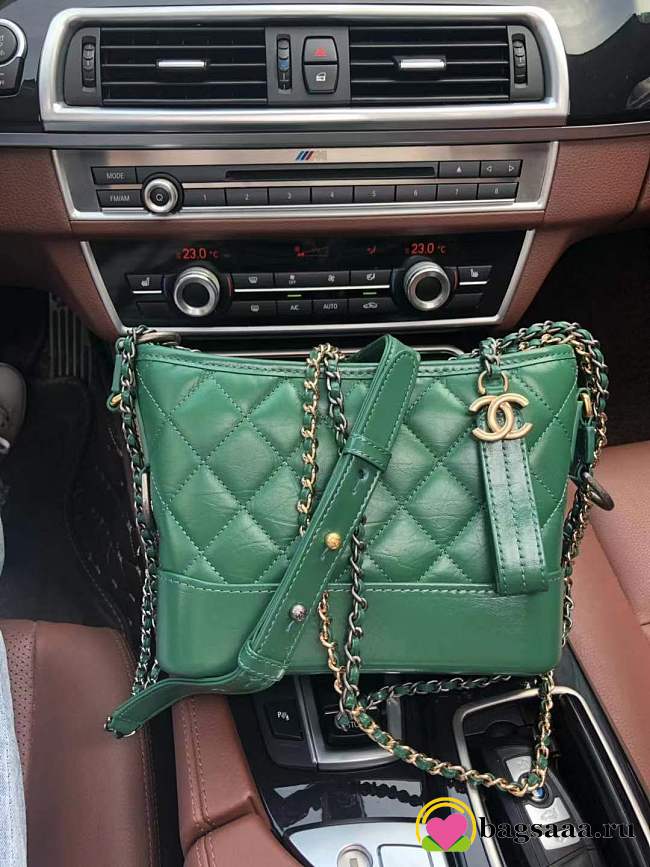 Chanel Gabrielle bag 20cm green - 1