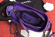 Chanel Gabrielle bag 20cm purple - 5
