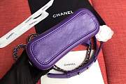 Chanel Gabrielle bag 20cm purple - 6