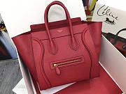 Celine Micro Luggage 30cm red - 1