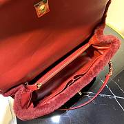 Chanel bag 28cm red - 3