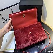 Chanel bag 28cm red - 4