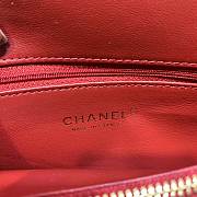 Chanel bag 28cm red - 5