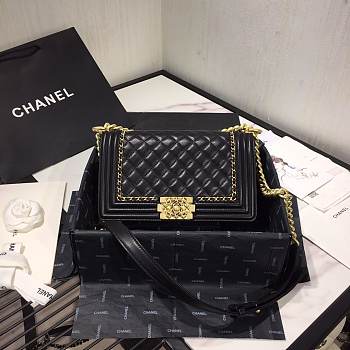 Chanel Leboy bag 25cm black
