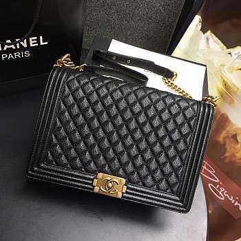 Chanel Leboy Caviar 30cm gold hardware
