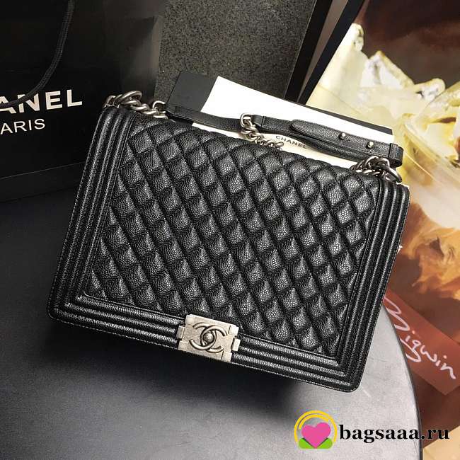 Chanel Leboy Caviar 30cm silver hardware - 1