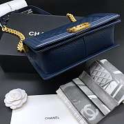 Chanel Leboy Caviar 25cm blue - 3
