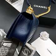 Chanel Leboy Caviar 25cm blue - 2