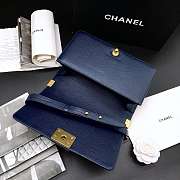 Chanel Leboy Caviar 25cm blue - 4