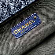 Chanel Leboy Caviar 25cm blue - 6