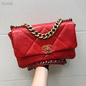 Chanel AS1161 Handbag 30cm Red