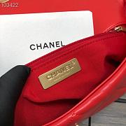 Chanel AS1161 Handbag 30cm Red - 3
