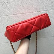 Chanel AS1161 Handbag 30cm Red - 6