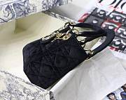 Lady Dior Mini Bag 17cm Black - 5
