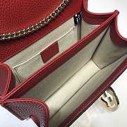 Gucci 510304 Interlocking Chain Leather Cross Body Bag 001 - 3