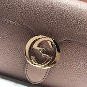Gucci 510304 Interlocking Chain Leather Cross Body Bag 002 - 6
