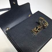 Gucci 510304 Interlocking Chain Leather Cross Body Bag 005 - 4