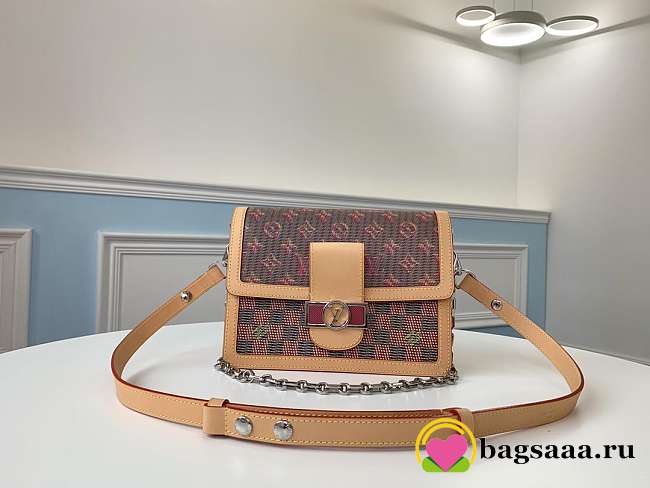 LV M55452 DAUPHINE MM With Monogram - 1