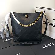 Chanel Hobo Handbag A57573 Black 29cm - 1