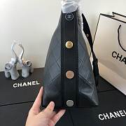 Chanel Hobo Handbag A57573 Black 29cm - 6
