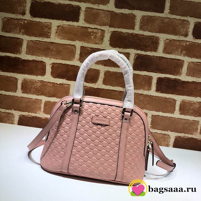 Gucci microguccissima bag pink - 1