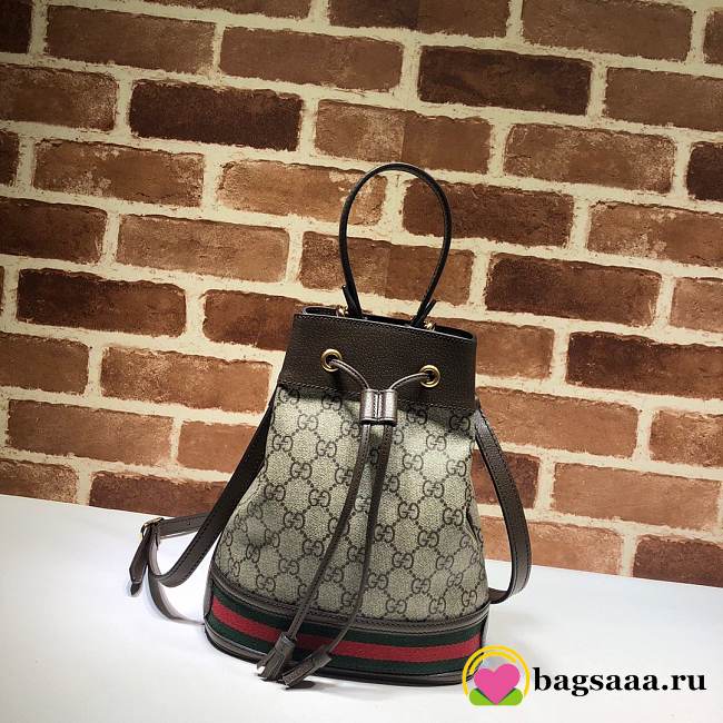 Gucci Ophidia small GG bucket bag - 1