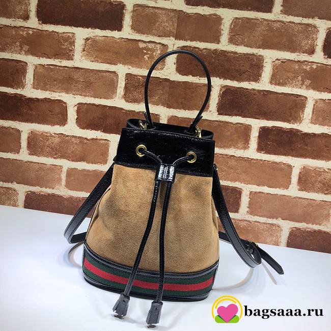 Gucci Ophidia small GG bucket bag 002 - 1