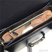 Gucci 1955 horsebit shoulder bag black - 6