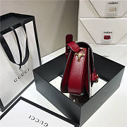 Gucci 1955 horsebit shoulder bag red - 2