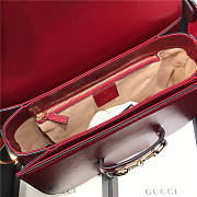 Gucci 1955 horsebit shoulder bag red - 6