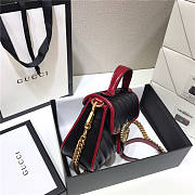 Gucci gg marmont mini top handle bag 583571 - 6