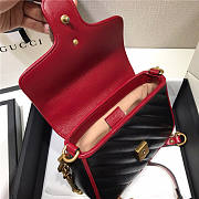 Gucci gg marmont mini top handle bag 583571 - 4
