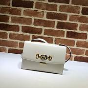Gucci Zumi smooth leather small shoulder bag - 1