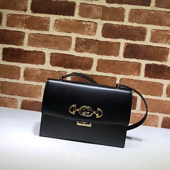 Gucci Zumi smooth leather small shoulder bag 002
