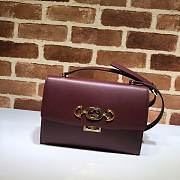 Gucci Zumi smooth leather small shoulder bag 003 - 1