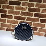 GG Marmont mini round shoulder bag - 1