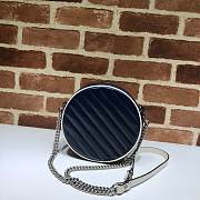 GG Marmont mini round shoulder bag - 5