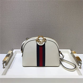 Gucci ophidia small shoulder bag 499621 white