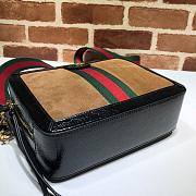 GUCCI Small Ophidia Gg Supreme Canvas Shoulder Bag 002 - 4