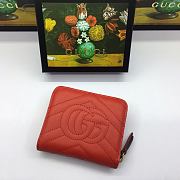 Gucci Wallet 474813 Red - 2