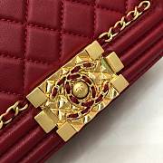 Chanel Leboy bag 20cm Red - 6