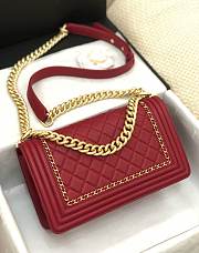 Chanel Leboy bag 25cm Red - 6