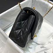 Chanel Mini Flap Bag 17cm Black - 2