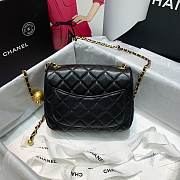 Chanel Mini Flap Bag 17cm Black - 3