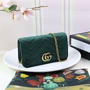 Gucci Marmont Mini bag 488426 Green - 1