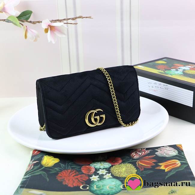 Gucci Marmont Mini bag 488426 Black - 1