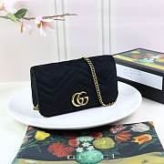 Gucci Marmont Mini bag 488426 Black - 1