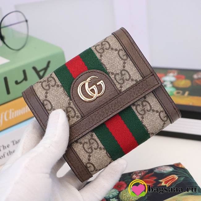 Gucci Ophidia wallet 523155 brown - 1
